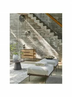 Westwing Collection Tabouret/repose-pieds beige pieds en métal Brooks, larg. 80 x haut. 43 cm 8 Westwing Collection Tabouret/repose-pieds beige pieds en métal Brooks, larg. 80 x haut. 43 cm -furniture Soldes Tabouretrepose pieds beige pieds en metal Brooks 2