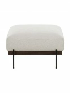 Westwing Collection Tabouret/repose-pieds beige pieds en métal Brooks, larg. 80 x haut. 43 cm 10 Westwing Collection Tabouret/repose-pieds beige pieds en métal Brooks, larg. 80 x haut. 43 cm -furniture Soldes Tabouretrepose pieds beige pieds en metal Brooks 4