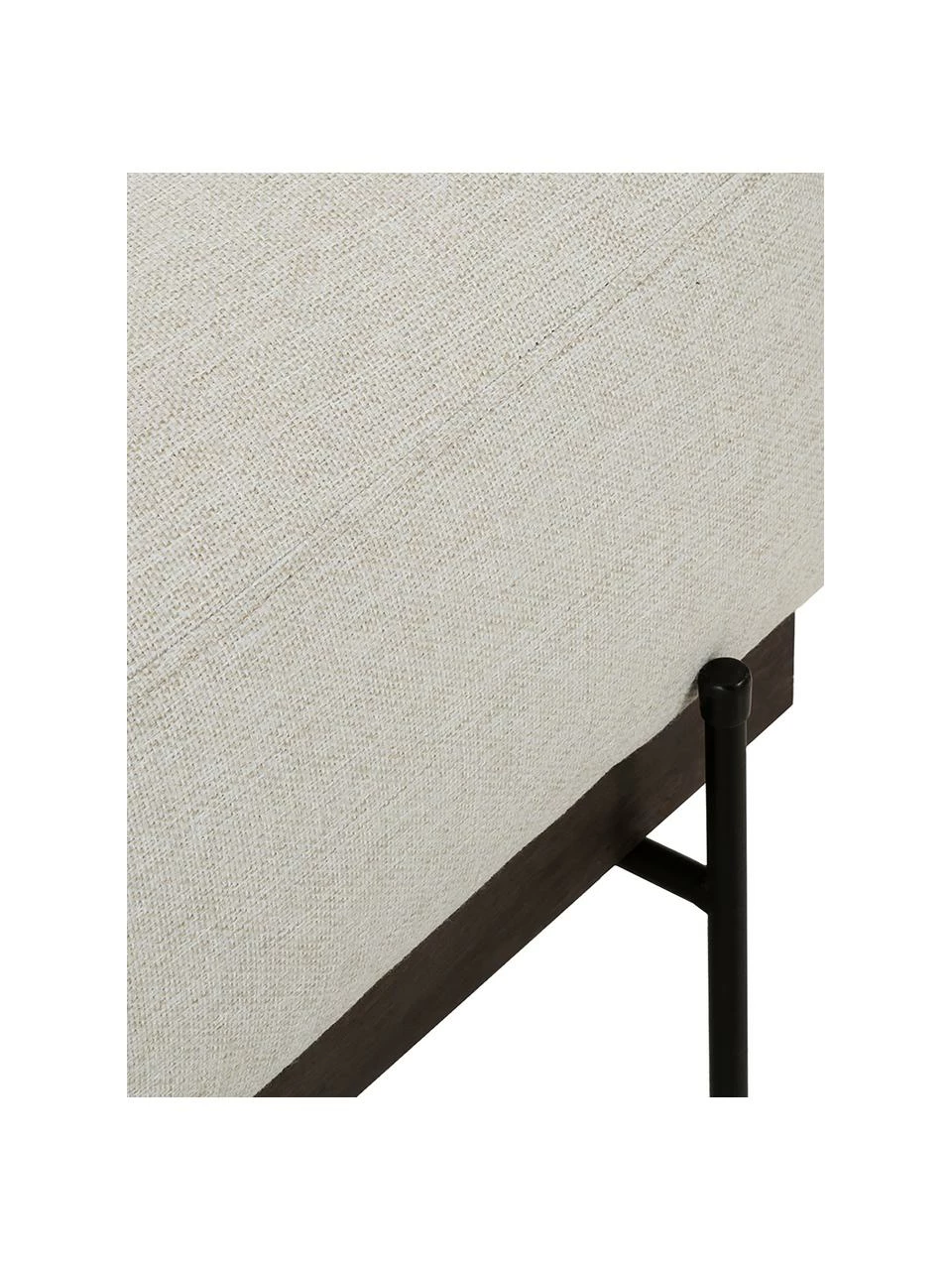 Westwing Collection Tabouret/repose-pieds beige pieds en métal Brooks, larg. 80 x haut. 43 cm 6 Westwing Collection Tabouret/repose-pieds beige pieds en métal Brooks, larg. 80 x haut. 43 cm – Image 6