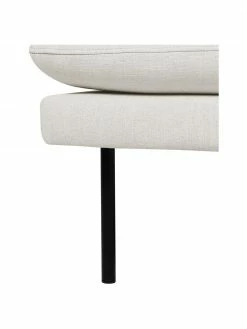 Westwing Collection Tabouret/repose-pieds gris avec pieds en métal Moby, larg. 78 x haut. 48 cm -furniture Soldes Tabouretrepose pieds gris avec pieds en metal Moby 4