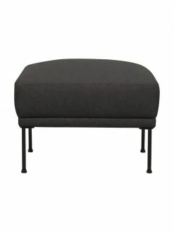 Westwing Collection Tabouret/repose-pieds gris foncé avec pieds en métal Fluente, larg. 62 x haut. 46 cm 9 Westwing Collection Tabouret/repose-pieds gris foncé avec pieds en métal Fluente, larg. 62 x haut. 46 cm -furniture Soldes Tabouretrepose pieds gris fonce avec pieds en metal Fluente 3