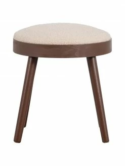 Tabouret/table d'appoint avec coussin en tissu bouclé Laurie, Ø 38 x haut. 38 cm 6 Tabouret/table d'appoint avec coussin en tissu bouclé Laurie, Ø 38 x haut. 38 cm -furniture Soldes Tabourettable dappoint avec coussin en tissu boucle Laurie 2